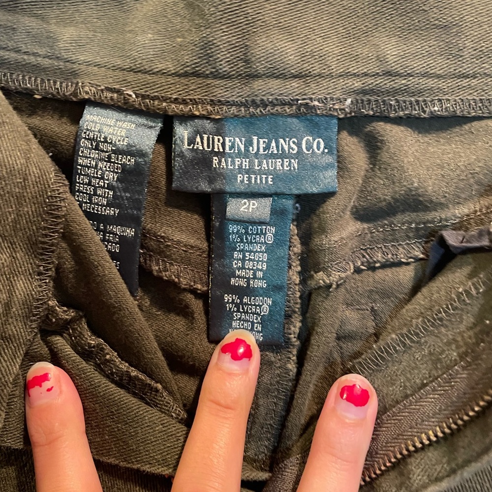 Forest Green Ralph Lauren Jeans - Picture 6 of 6
